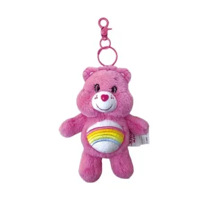 6" Care Bears Keychain Set - Goodluck/Heartsong/Share/Grumpy/Cheer