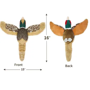 Realistic Simulated Pheasant Pet Toy Plush For Dogs Toy
