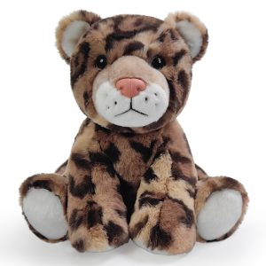 8.5 Inch Sitting Leopard Plush Toy Kid’s Toy