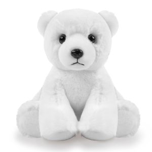 Plush Toy Sitting Arctic Bear Children's Toy
