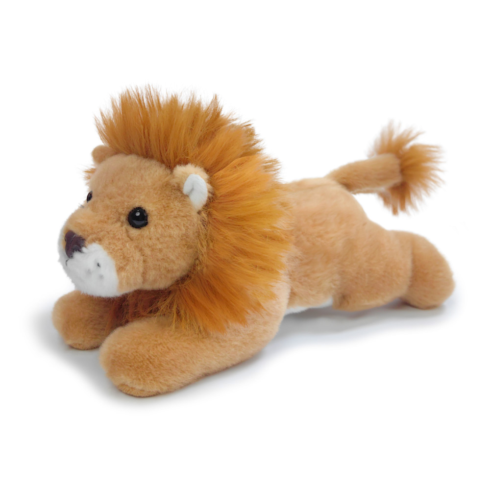 Lion in Prone Position Children's Plush Toy