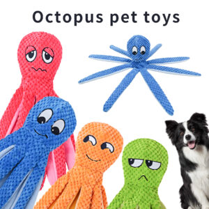 Pineapple Plush Octopus Set Pet Toy