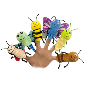 Insect Finger Puppet 6 Pcs Set
