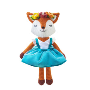 Children’s Knit Fox Plush Toy
