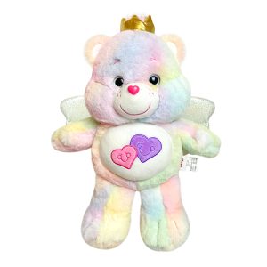 Angel Double Heart Tie Dye Care Bear