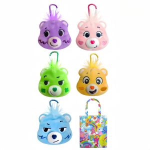 Care bear Plush Pendant with Shopping Bag Set