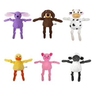 Knotted Animal Set（2）Pet Toy