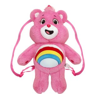 Care bear pink outing plush backpack