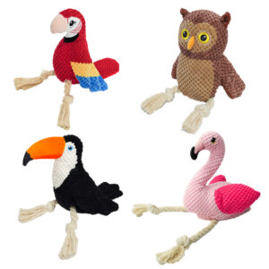 Bird Rope Knot Set Pet Toy