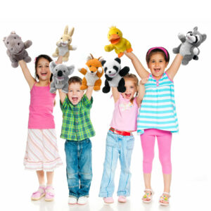 10 Inch Jungle Animal Hand Puppets
